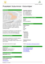 Kulturminner – Kulturmiljøer