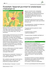 Nasjonalt grunnkart for arealanalyse (Testversjon 2)