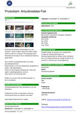 Utbredelseskart Fisk