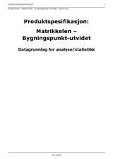 Matrikkelen - Bygningspunkt utvidet