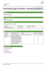 Reindrift - Samebyrettsavgjørelse