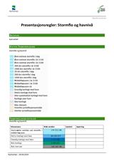 Stormflo og havnivå